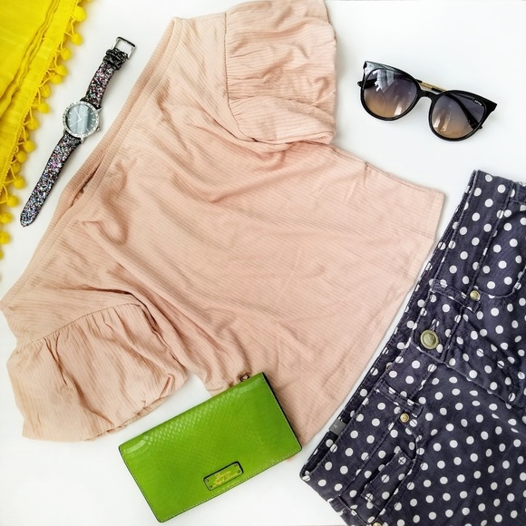 Love, Fire off the shoulder top - Picture 2 of 8